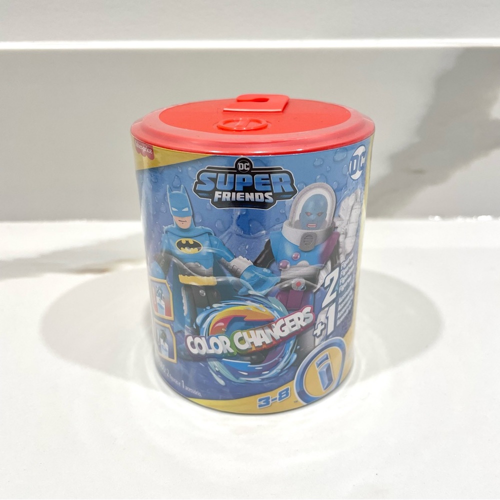 🟡2/$30 NEW Fisher-Price DC Super Friends Colour Changers (Batman & Dr. Freeze)